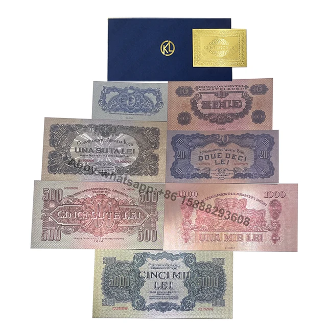 Romanian Gold Banknotes: A Taste of Patriotism