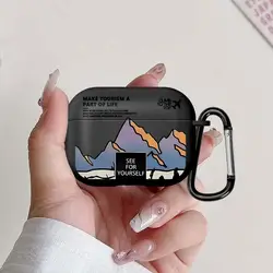 Airplane Art Landscape Earphone Case Cover - Airpods 1 (Mix02)