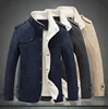 Customizable Men's Jacket Men Fleece Casual Coats Jacket 1
