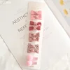 10Pcs/Set Baby Hair Clips Baby Headband Accessories Cross Kid Hair Clip Cotton Girl Hair Clip Baby Barrettes Hair Accessories 5