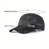 Summer Sun Hat for Men Women Running Fishing Mesh Quick Dry Sports Golf Cap Unisex UV Protection Baseball Caps Men's Peaked Cap 3