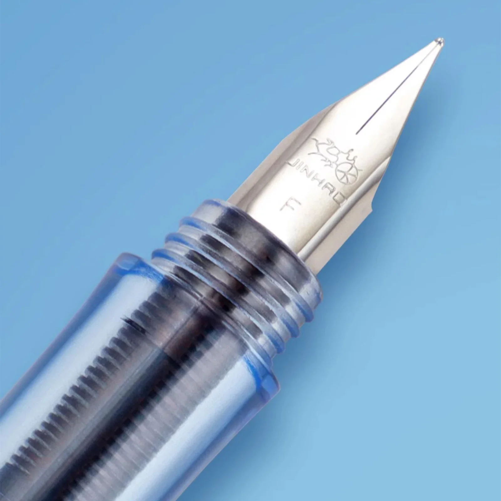 Penne stilografiche in plastica Jinhao 0.5mm F nib penne a inchiostro per calligrafia a forma di squalo carino cancelleria per la scuola forniture per ufficio regali per studenti