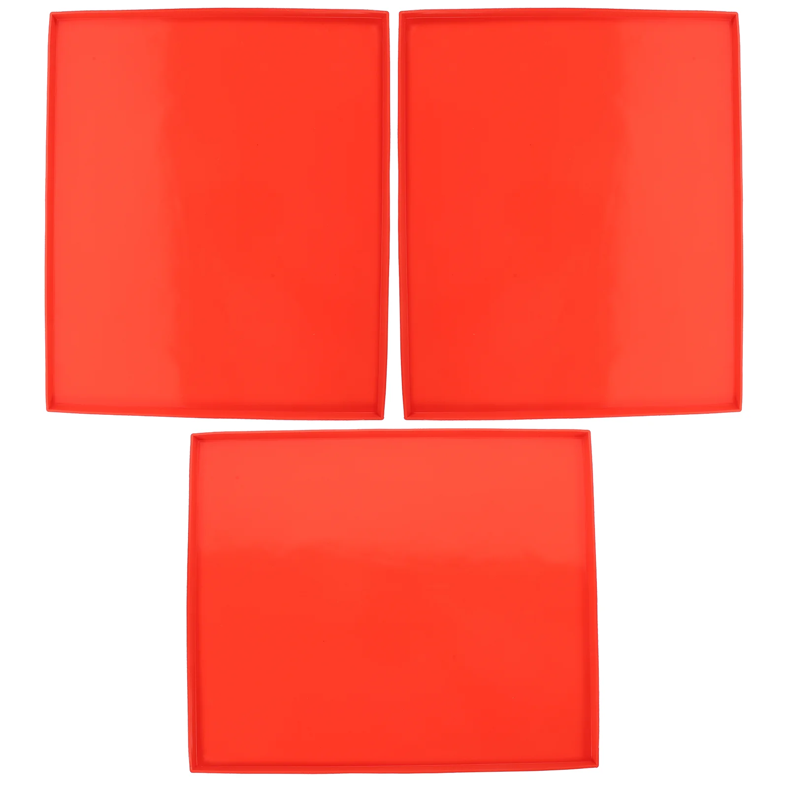 

3 Pcs Dryer Silicone Mat Square Fruit Trays Dehydrator Mats for Home Pad Food Non Stick Silica Gel