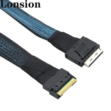  Flexible PCIE GEN 4 SlimSAS 8654 to OCulink 8611 8i Durable Server Internal Cable 
