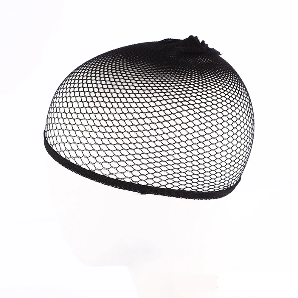 Hair Nets Nylon Hair Net New Stretchable Elastic Hairnets Fashion Mesh Weaving Wig Caps For Women Making Wig