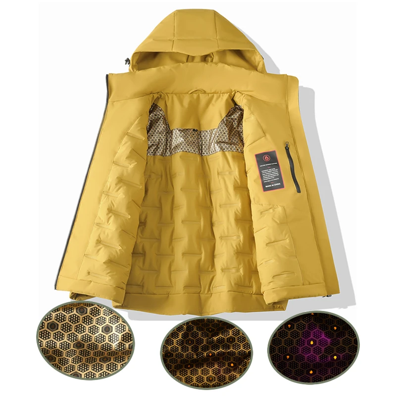 Unisex Waterproof Fleece Jacket 3