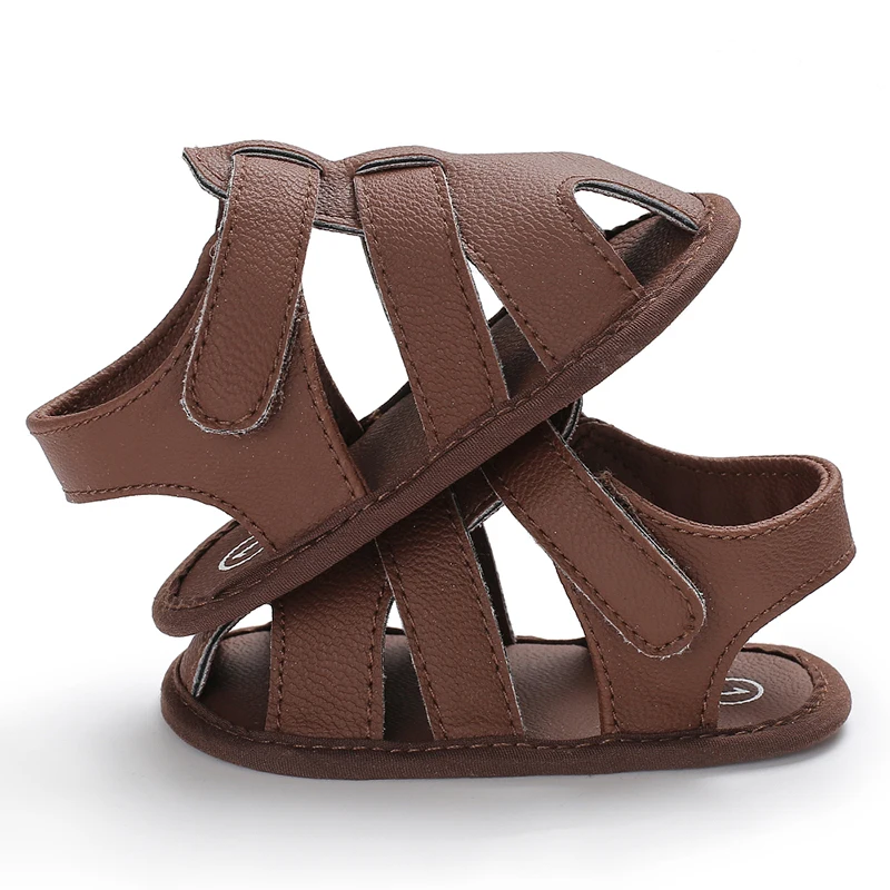 0-18M Baby Walking Sandals - Breathable Anti-Slip Soft Sole Shoes for Newborn Boys & Girls, Summer Infant First Walkers S9065b4a4dd0b4acf83a41a1faa3c00f5h