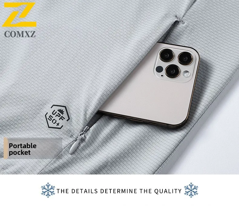 Summer UPF50+ Outdoor Skin Jacket High-Elastic Waterproof UV Protection Loose Fit for Hiking Camping Fishing sportswear 2025