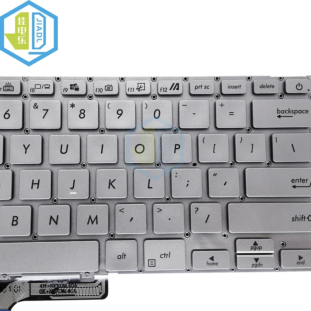 Teclado Backlit Espanhol e Eua Laptop Asus Zenbook 14 Ux431 Ux431f Ux431fn X431fa Um431 S431 U4500f sp es Teclados Latinos - Imagem 4