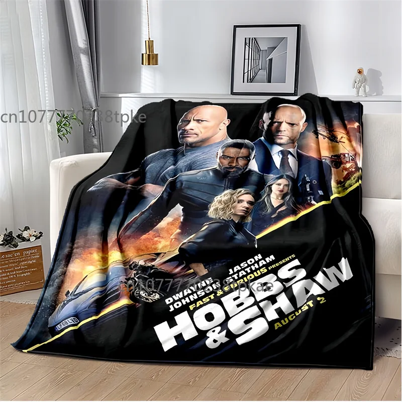 

Movie Fast&furious Poster Music Blankets,throw Blanket for Sofa Bed Office Car Adults and Children,Decke
