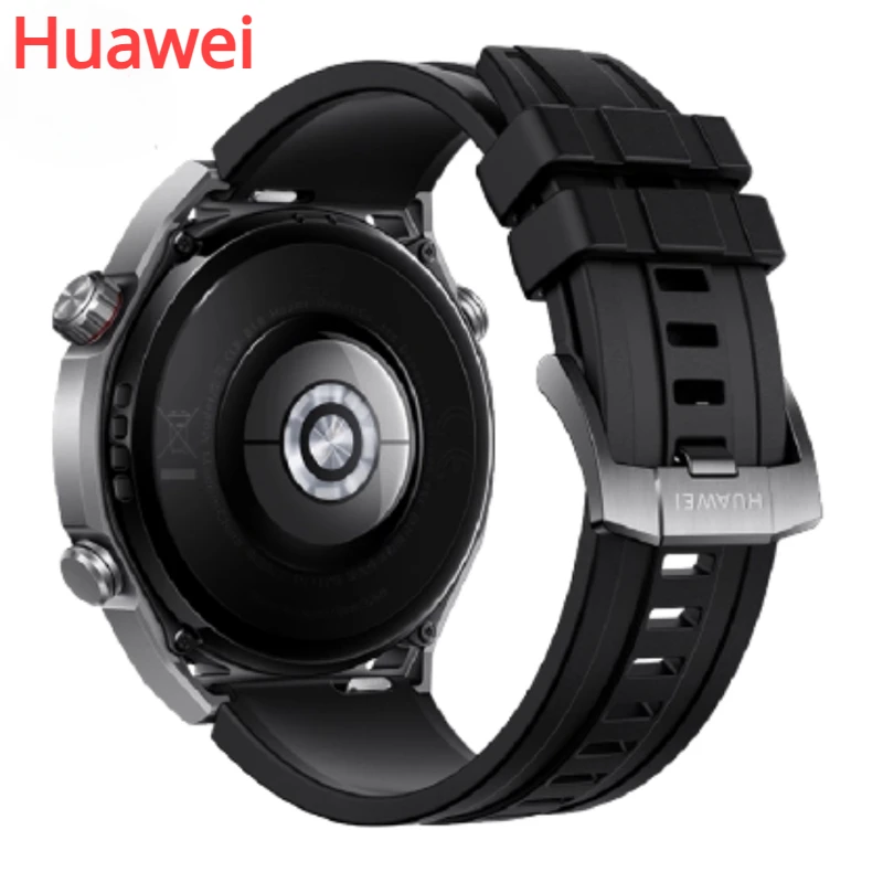 

Huawei Original Watchband HUAWEI WATCH Ultimate 22mm Strap Black Nitrile Rubber Replace Strap Wristband with Box
