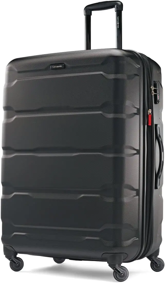 Samsonite Omni PC Hardside Expandable Luggage with Spinner Wheels, 3-Piece Set (20/24/28), Black 4