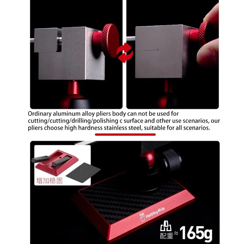 New Precision Work Bench Vise Desktop Model Bench Vise Desktop Stainless Steel Universal Mini Vise Fixing Tools 3