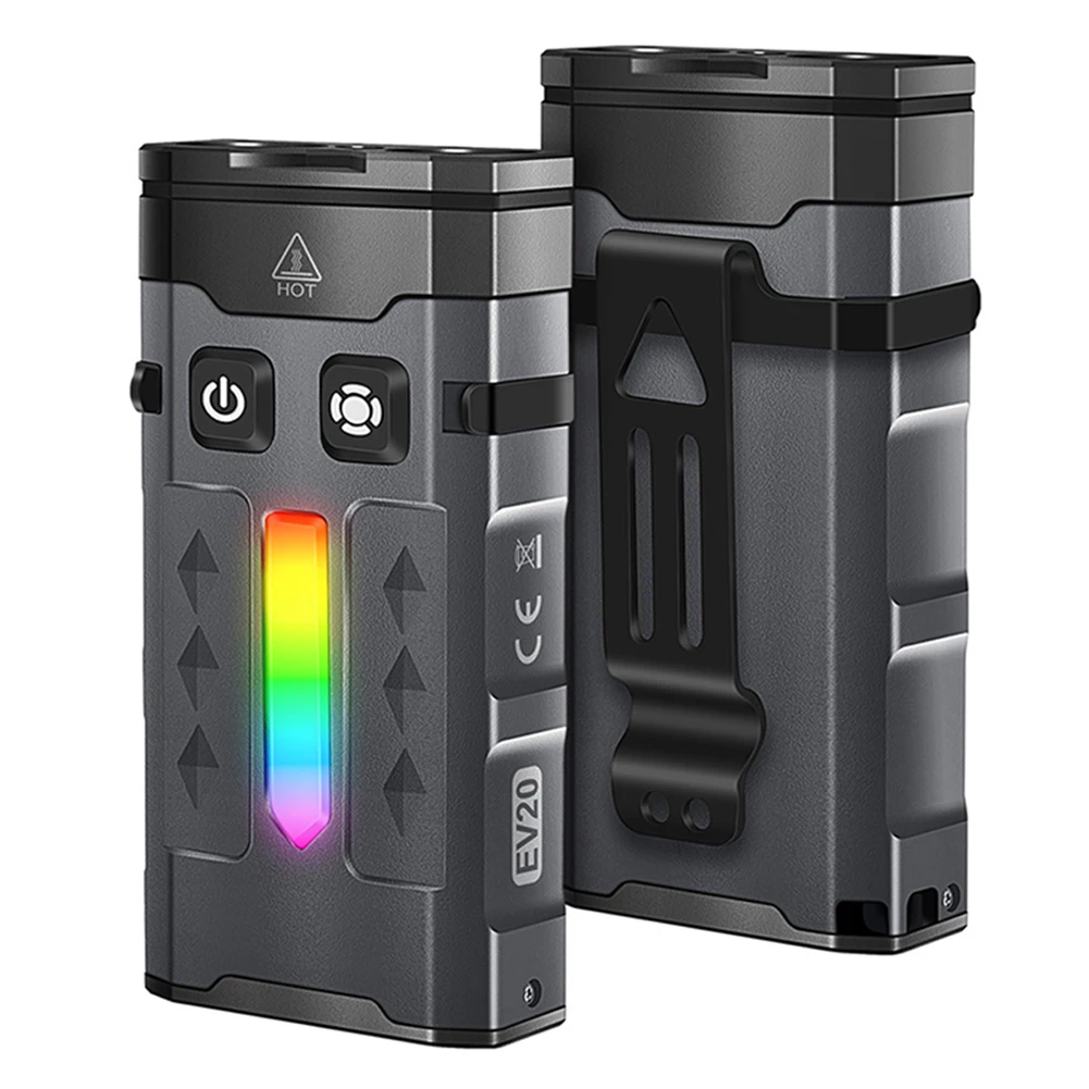 EDC مصباح يدوي فانوس الجيب 1100LM الشعلة القابلة ل...