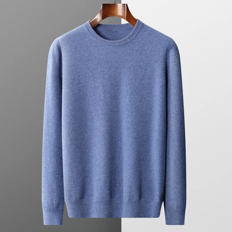 100% merino cashmere sweater men