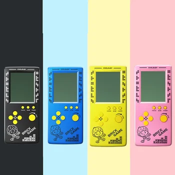 2025 Gioco retrò portatile per Console Tetris Schermo grande da 4,1 pollici Console di gioco tascabile nostalgica per bambini Giocattoli di gioco per bambini 1