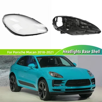 Per Porsche Macan 2018 2019 2020 2021 Interni Auto Pezzi di Ricambio Base Testa Della Lampada Borsette Faro Alloggiamento Posteriore Faro Ombra