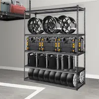 Storage Shelving Unit, 5-Tier Adjustable Storage Shelves, 60" L x 24" W x 78" H Heavy Duty Garage Storage Shelves 2