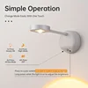 3-Colors USB Rechargeable Intelligent Human Sensing Wireless Wall Light Dimmable Led Spotlight For Lighting Paintings Pictures 5