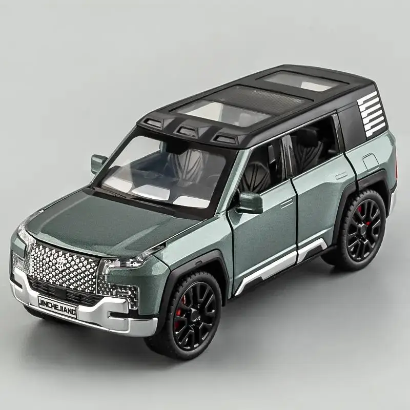 Diecast Alloy Model Car with Sound and Light - Classic Display Collectible Ornaments, Birthday Gift