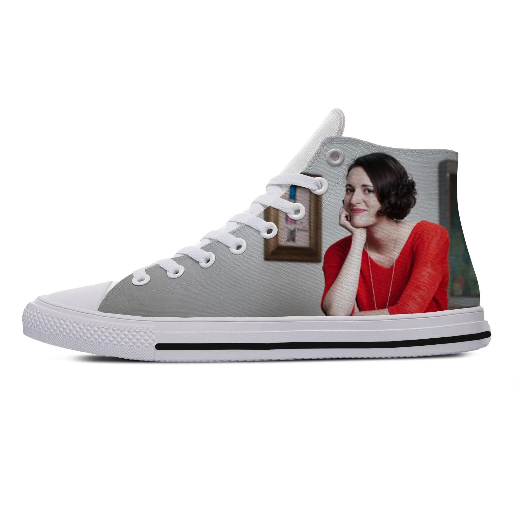Hot Cool Fashion Funny New Summer Sneakers Casual Shoes Men Women Fleabag Phoebe Waller-Bridge Fashion High Help Board Shoes