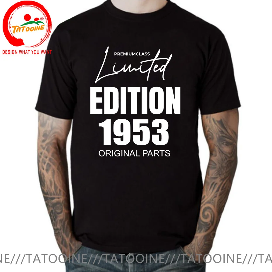 

Мужская хлопковая футболка с коротким рукавом, в винтажном стиле