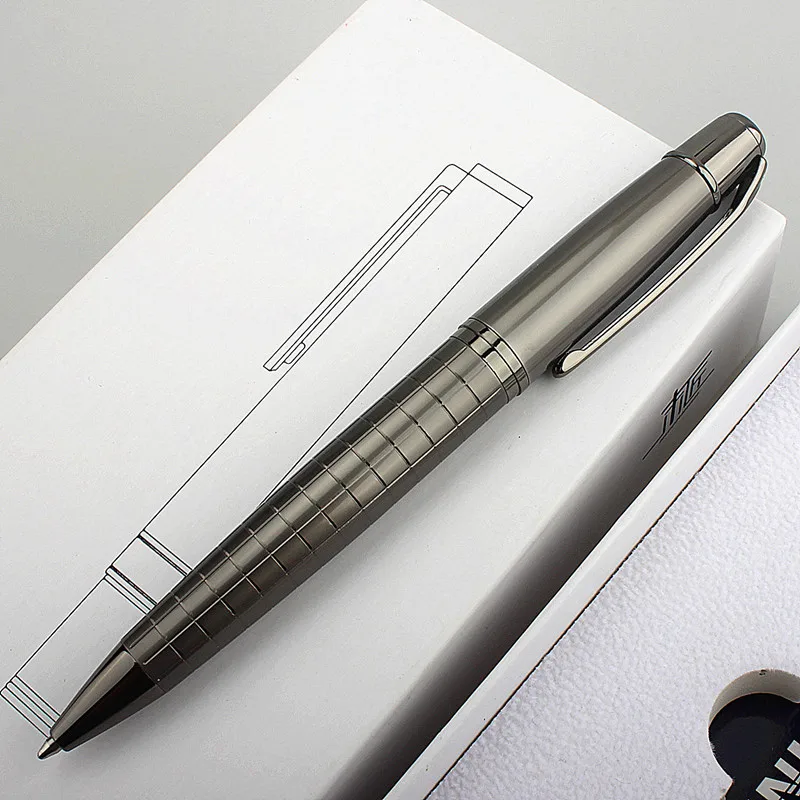 Classic Design Business Men Luxury Metal Ballpoint Pen Signature Writing Gift Pen