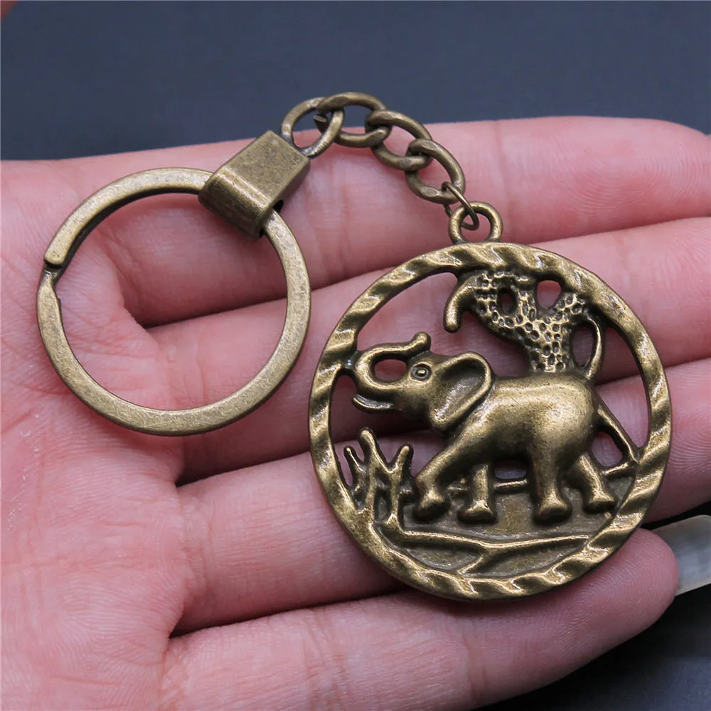 Piece Keychain Walking Elephant Key Chains Fashion Hot Sale Key
