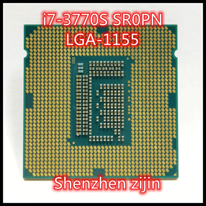 I7-3770S I7 3770 S I7 3770 S Sr0Pn 3.1 Ghz Processore Cpu Quad-Core Otto Core 65W Lga 1155