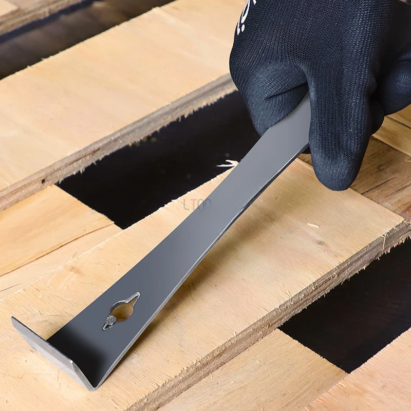 

Stainless Steel Pry Bar Set Woodworking Car Disassembly and Modification Metal Pry Plate Manual Scraping Blade Woodworking Tools