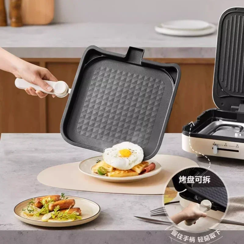 Household detachable and washable electric baking pan pancake pan double-sided heating electric baking pan 3