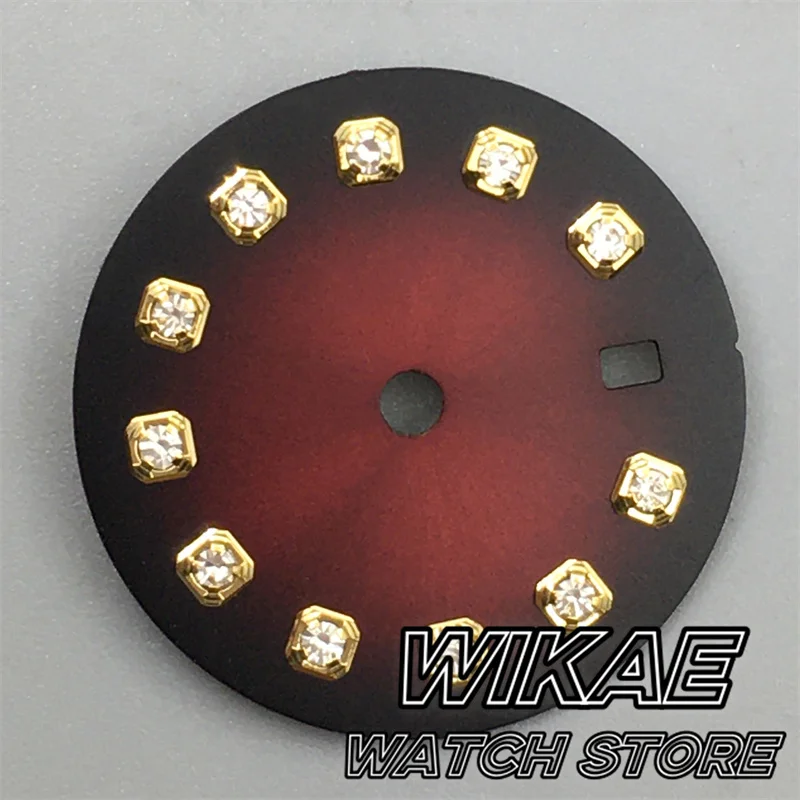 Sunburst White Mother of Pearl Watch Dial - Multi-Color Options for NH05 Movement Replacement Parts