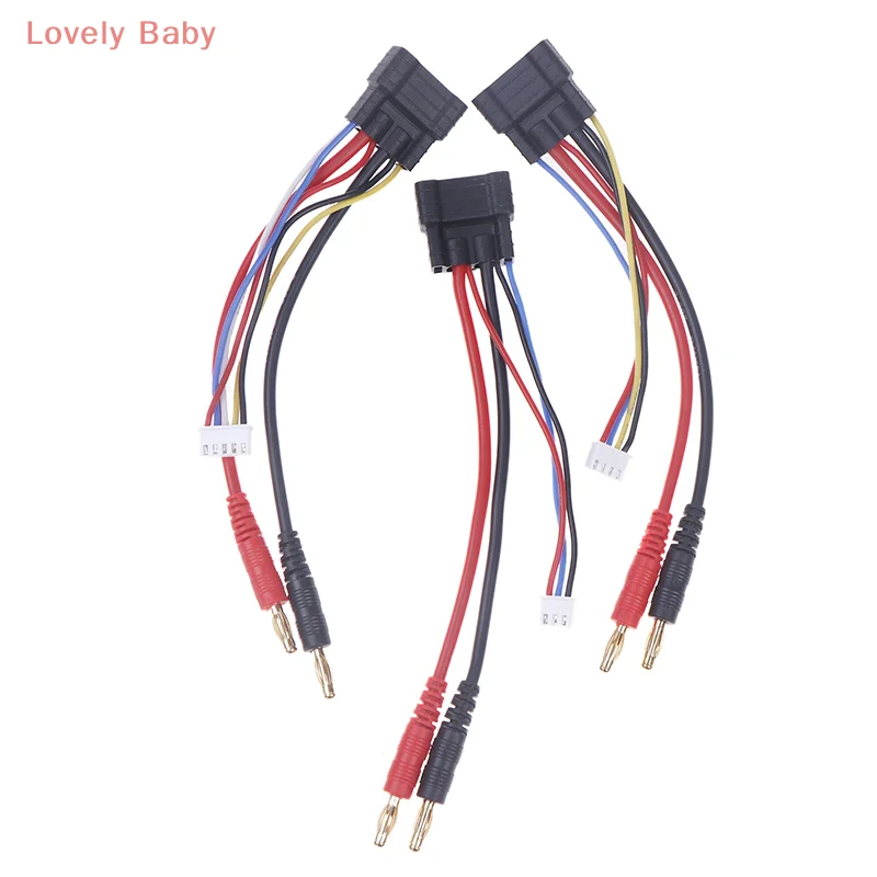 TRX ID mâle Compatible chargeur plomb 4S/3S/2S Lipo batterie balles connecteur câble de charge à 4mm banane pour TRX RC voiture – Image 3
