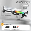 Fully Electric Shooting Burst Water Gun Toys, Summer Swimming Pool High-Pressure Strong Automatic Water Absorption Toy For Boys 3