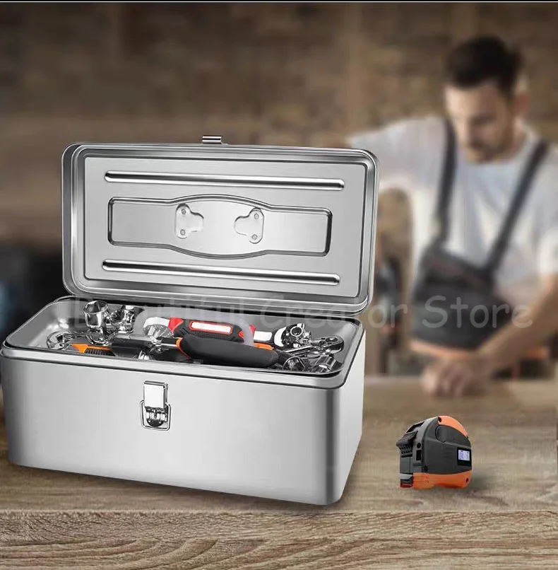 

Multiple Specifications Toolbox Double Layer Tools Storage Box Portable Tools Organizer Hardware Storage ToolBox for Mechanics