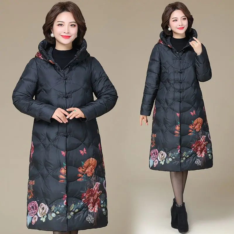 

Women's New Casual Lightweight Thickened Warm and Slim Fit Volume White Duck Fashion Coat Ladies Down Jacket Outerwear G756