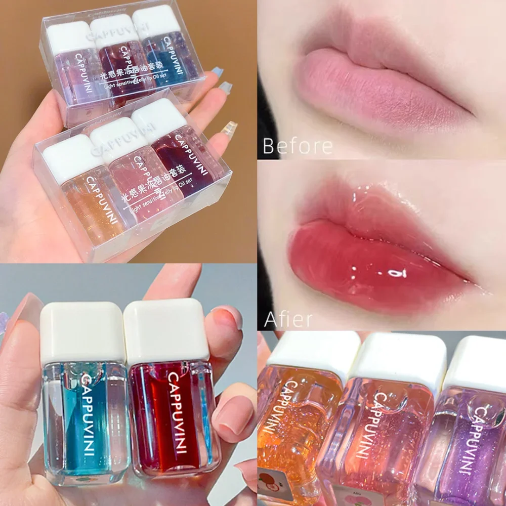 Mirror Moisturizing Lip Gloss Water Glossy Transparent Lip Gloss Liquid Clear Glitter Primer Care Hydrating Plump lip makeup lip glaze lip lacquer lip gloss lip plumper