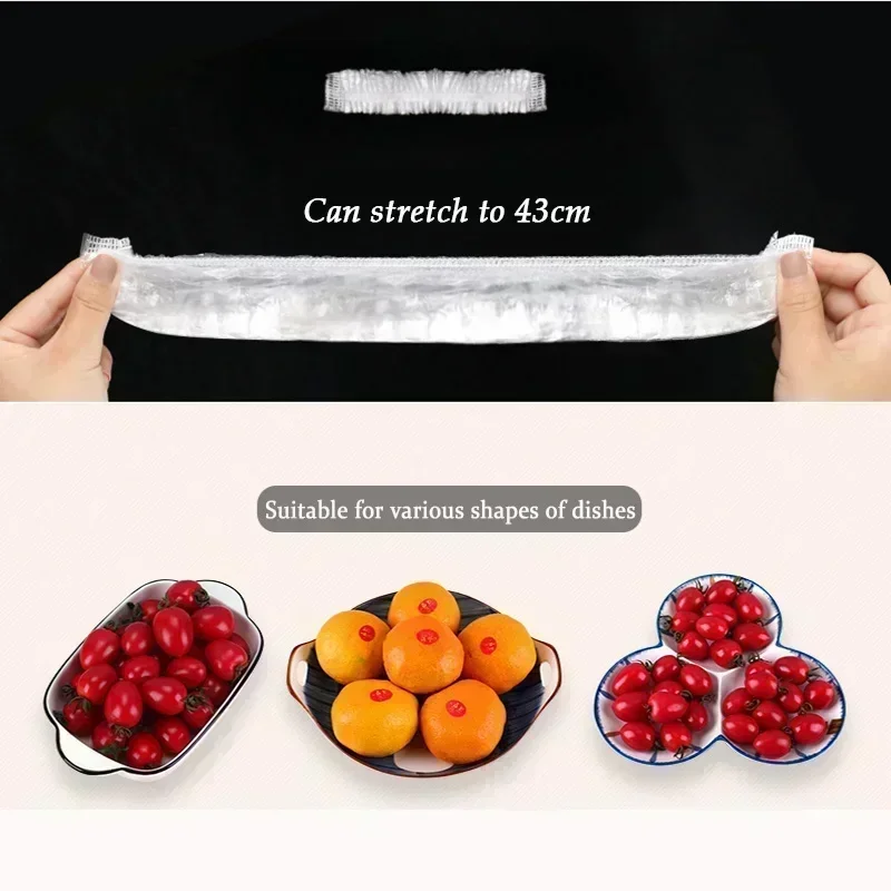 Food Cover Disposable Food Cover Food Grade Fresh-keeping Bag Storage Bags