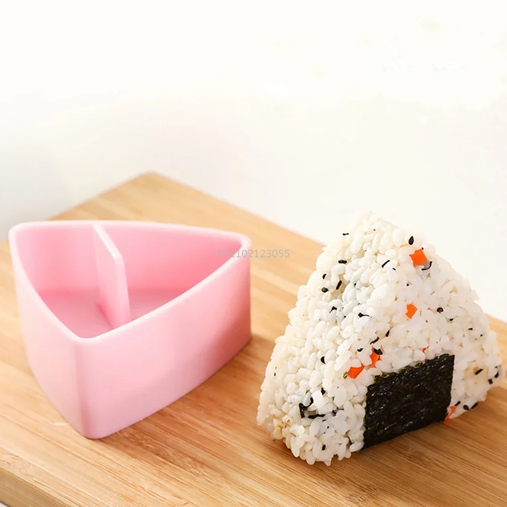 Simple DIY Sushi Mold Onigiri Rice Ball Food Press Triangular Sushi Maker Mold Sushi Kit Japanese Kitchen Bento Accessories