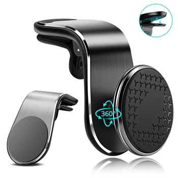Supporto per telefono per auto Supporto magnetico Magnete per presa d'aria Supporto per auto Smartphone Supporto mobile nella staffa per auto per iPhone 15 Samsung Xiaomi