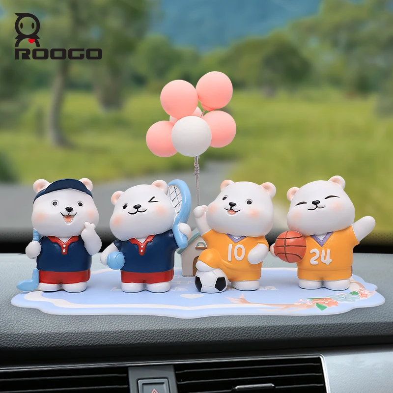 

Resin Figurine Small Ornament Figure Crafts Sports Style Children's Gifts For Cake Car Living Room Children's Room Decoration