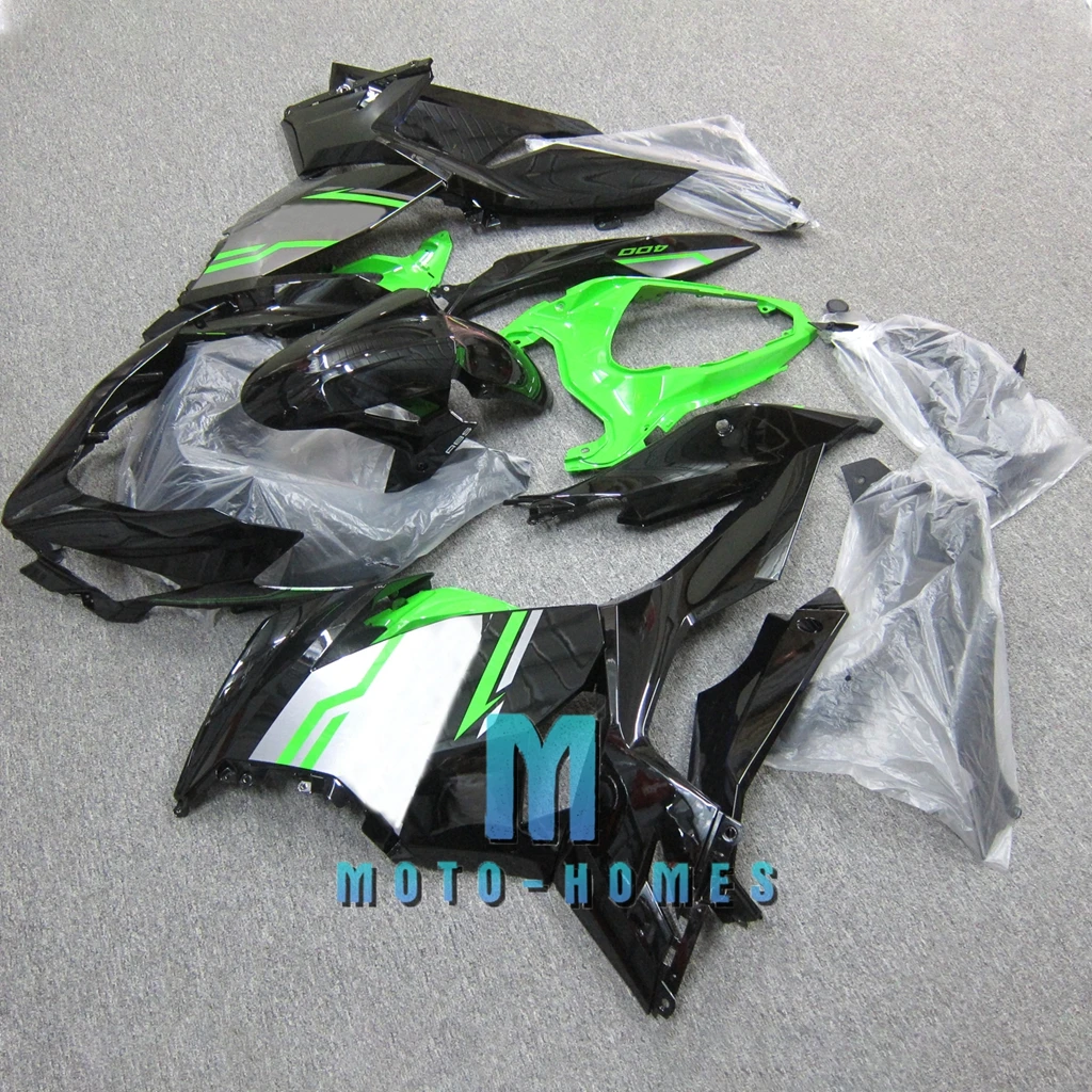 

Injection MoldFairing Fit for Kawasaki Ninja 400R 2018 2019 2020 18 19 20 100% Fit Rebuilding Bike Fairings Set Green Black