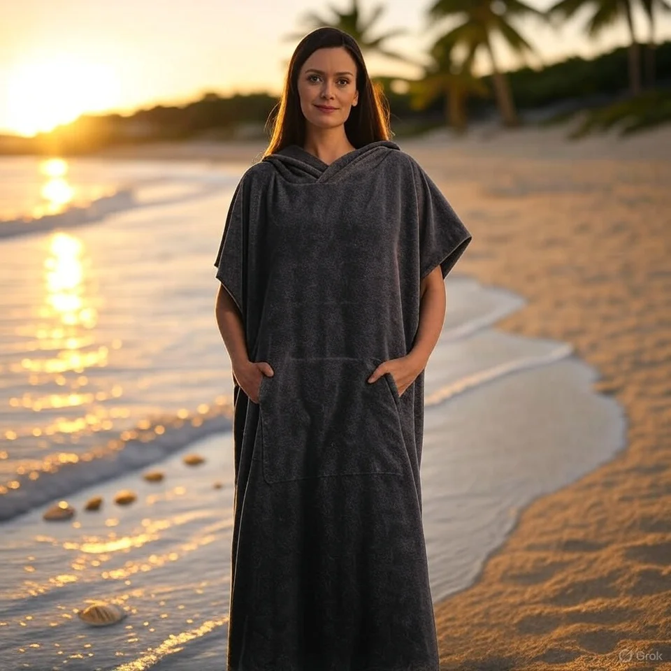 Quick Dry Poncho Towel 2