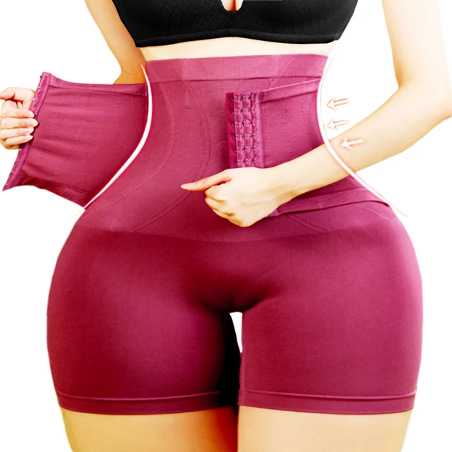 Bragas de Control de barriga adelgazantes para mujer, corsé de cintura  alta, faja moldeadora de cuerpo, cinturón posparto sin costuras, ropa  moldeadora de glúteos - AliExpress