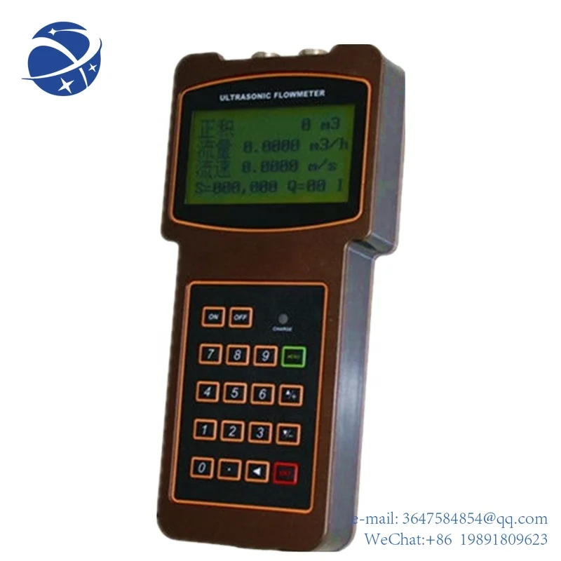 

Yun YiTUF 2000H Handheld High Temperature Sensor Ultrasonic Flow Meterelectric