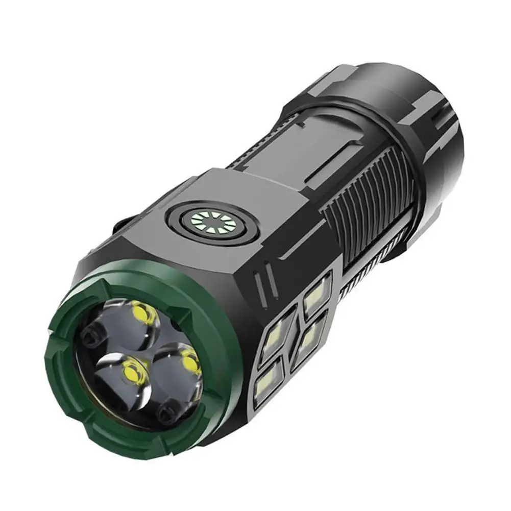 Description Picture 6 of itemOutdoor Car Mounted Magnetic Adsorption Side Lights COB Eye Type-c Light Charging Three Flashlight LED Work O3H9