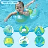 Baby Swimming Float With Canopy Inflatable Infant Floating Ring Kids Swim Pool Accessories Circle Bathing Summer Toys 5