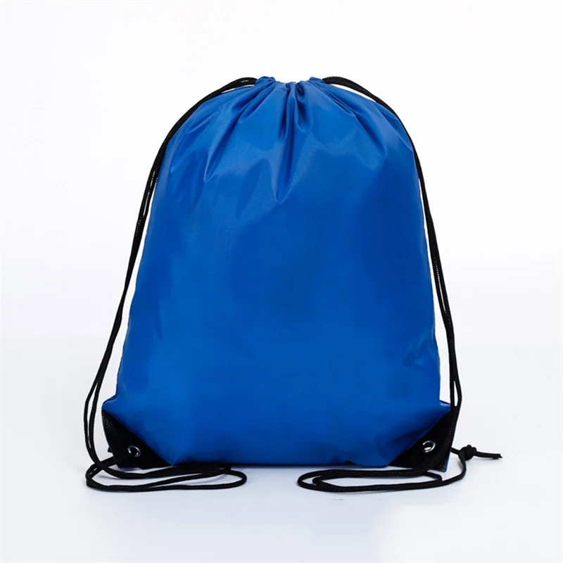 2 bolsas de mochila con cordón para deportes, gimnasio, bolsa de mano,  bolsa de mano a granel, bolsa de natación para mujeres y hombres,  azul+negro