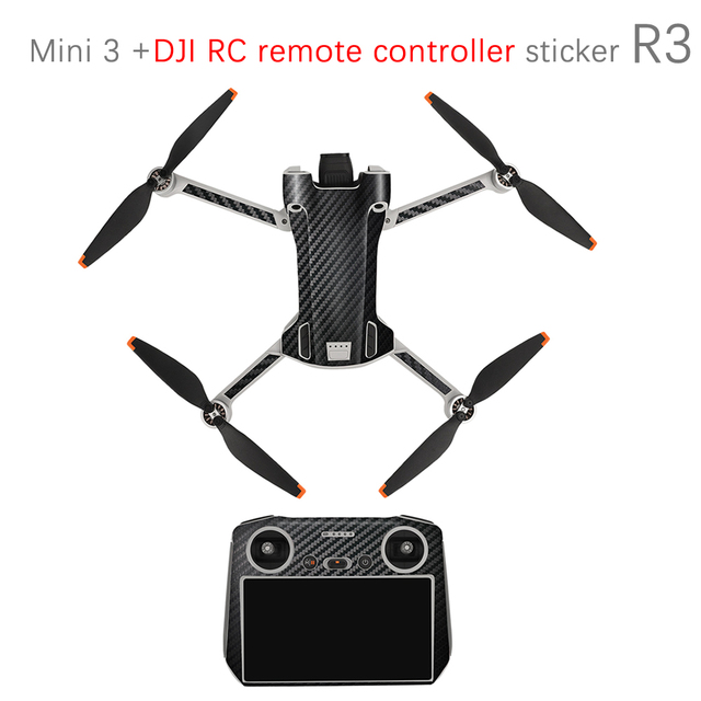 Stickers for DJI Mini 3 Pro Skin Scratch Resistant Waterproof for DJI RC Remote Control Sticker Accessories