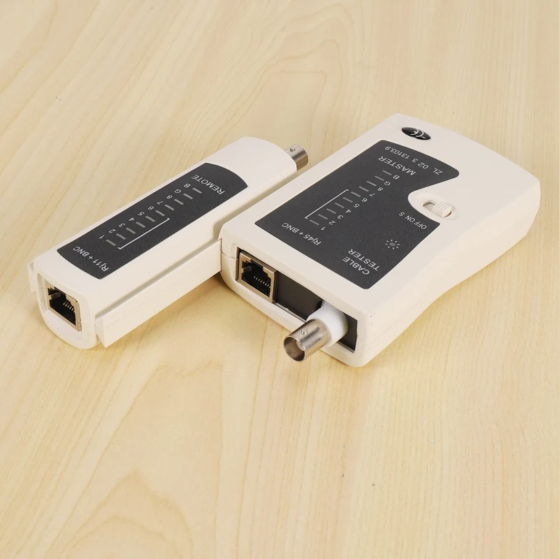 Network Cable Ethernet Tester LAN RJ45 BNC Test Tool Coax Signal Lan Tester